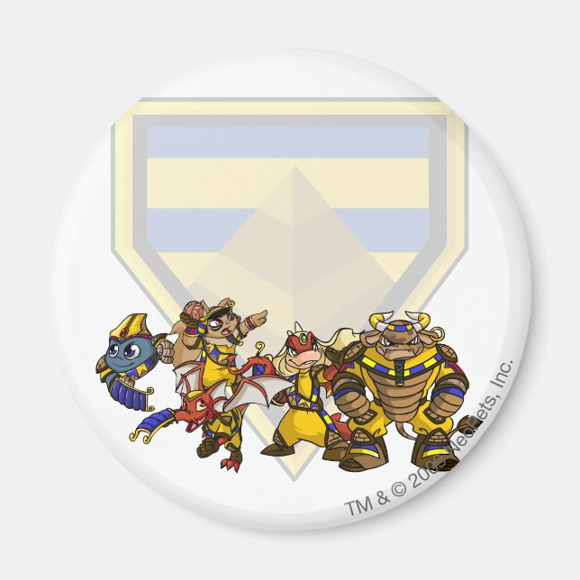 Imã Grupo de Deserto Perdido por Equipe (Frente)