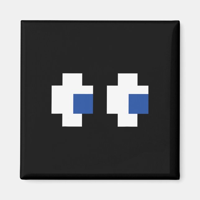 Imã Grupo de Parceiros Fantasma do Halloween do Jogos  (Frente)