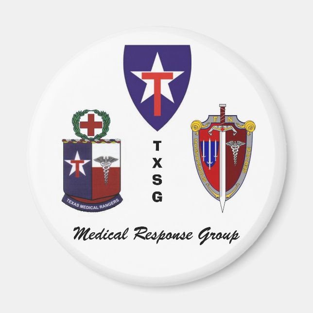Imã Grupo de Resposta Médica do TXSG (Frente)