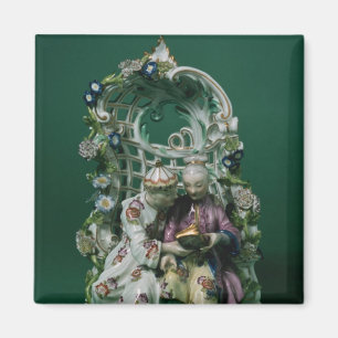 Imã Grupo do mandril de Meissen, após uma pintura por