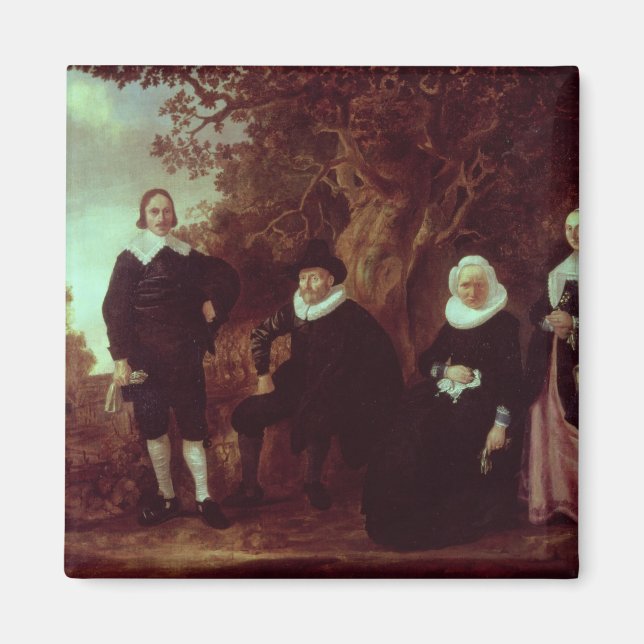 Imã Grupo Familiar num panorama (Frente)