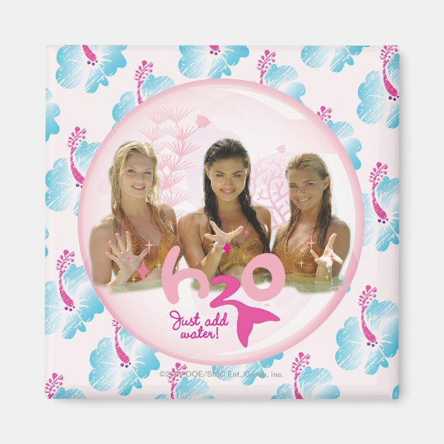 Imã Grupo na Bolha Rosa (Frente)