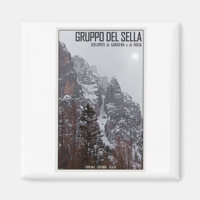 Imã Gruppo del Sella - Sun vem através (Frente)