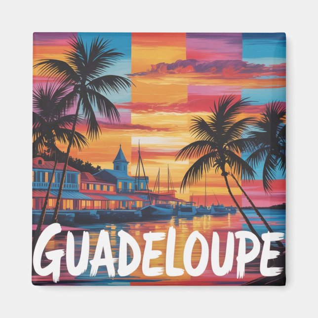 Imã Guadeloupe  (Frente)