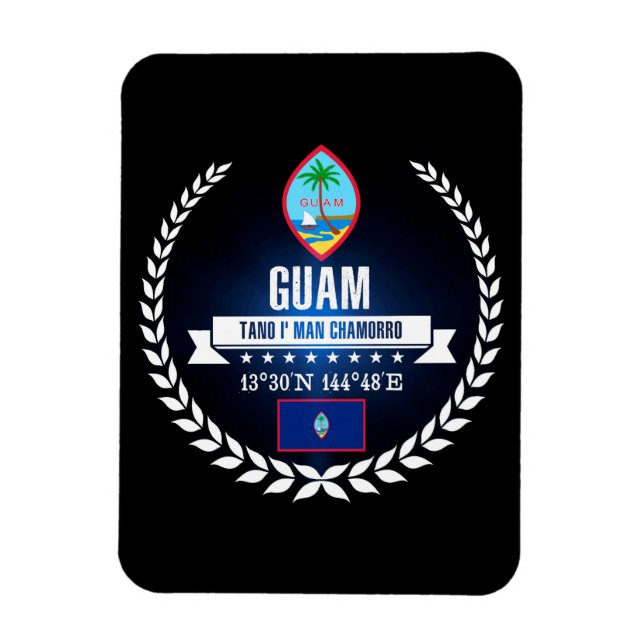 Ímã Guam (Vertical)