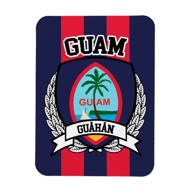 Ímã Guam (Vertical)