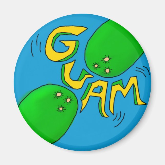 Imã Guam Magnet (Frente)