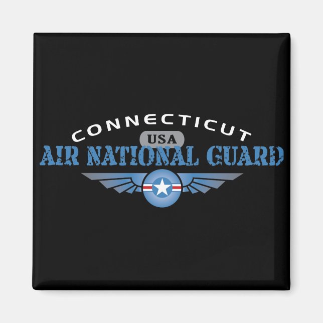 Imã Guarda Nacional Connecticut Air (Frente)