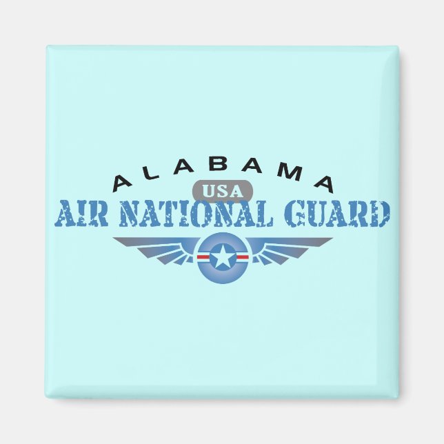 Imã Guarda Nacional do Alabama Air (Frente)