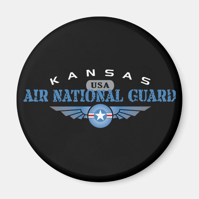 Imã Guarda Nacional Kansas Air (Frente)