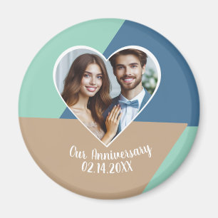 Imã Guarda-Saída de Aniversário de Casamento de Fotos