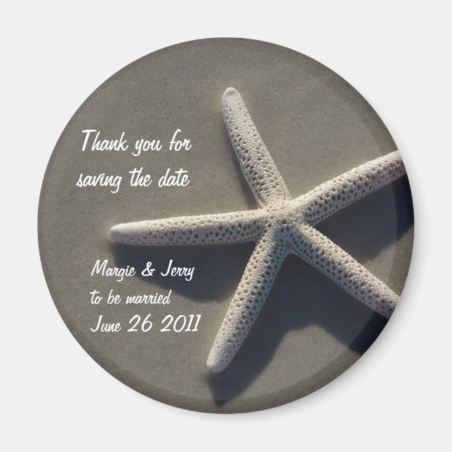 Imã Guarde a data Obrigado (Frente)