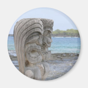 Imã Guardiães de Tiki em Kona, Havaí - ímã