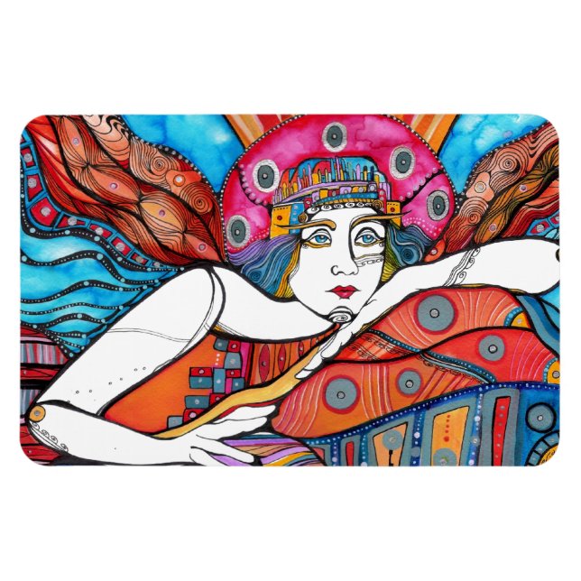 Ímã Guardian Angel - Achaiah (Horizontal)