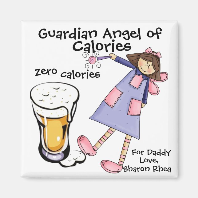 Imã Guardian Angel of Calories by SRF (Frente)