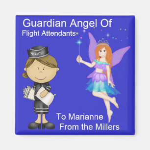 Imã Guardian Angel of Flight Attendants por SRF