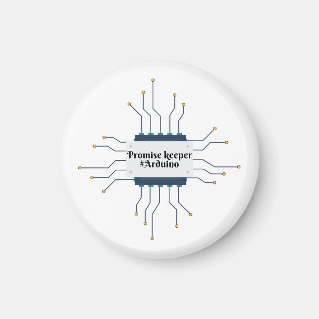 Imã Guardião da promessa de Arduino (Frente)