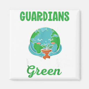 Imã Guardiões do Verde de Amanhã Salvem o Planeta Terr