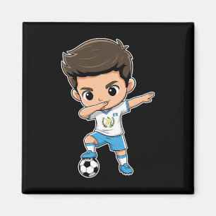Imã Guatemala Dab Kid Bandeira Guatemalteca Para Menin