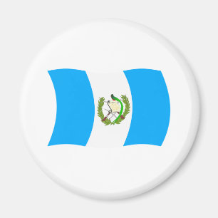 Imã Guatemala Flag Magnet