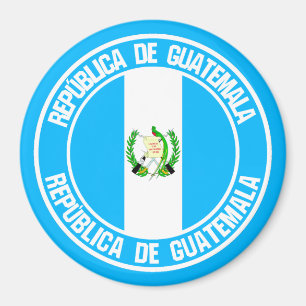 Imã Guatemala Round Emblem