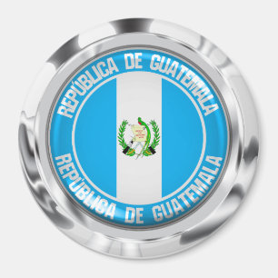 Imã Guatemala Round Emblem