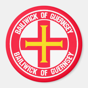 Imã Guernsey Round Emblem