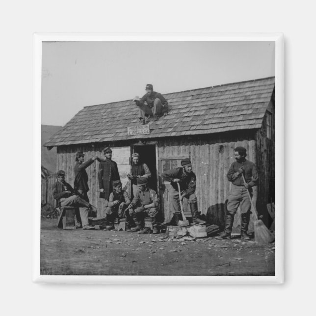 Imã Guerra Civil da Primeira Batalha de Manassas (Frente)