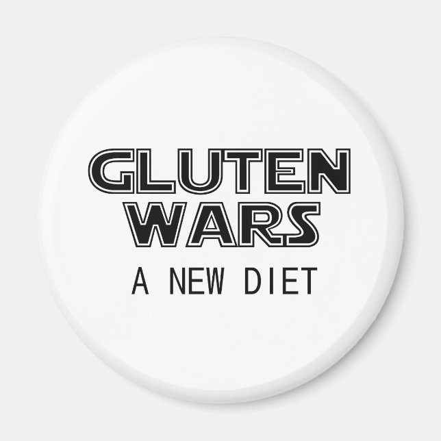 Imã Guerra do Glúten: Uma nova dieta, o celíaco, sem g (Frente)
