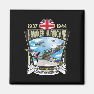 Imã Guerra Mundial 2 Aeronaves britânicas Hawker Hurri