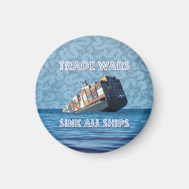 Imã Guerras Comerciais Assustam Todos Os Navios