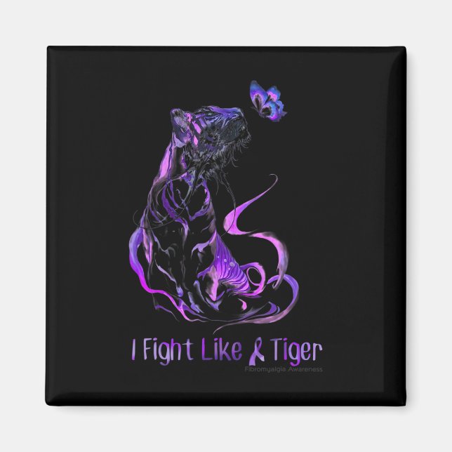 Imã Guerreira da Consciência Eu Luto Como Um Tigre (Frente)