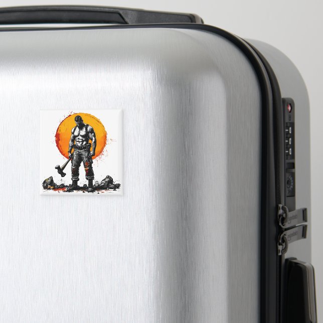 Imã guerreiro barbárie fantasia medieval força do humm (In Situ (Luggage))