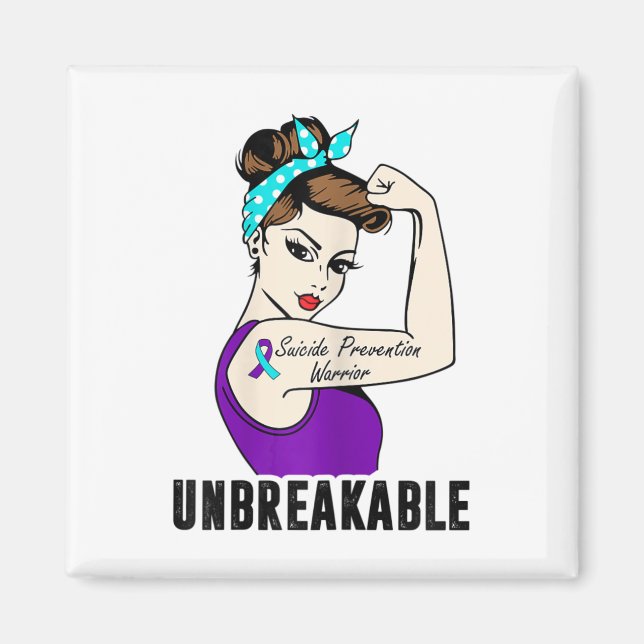 Imã Guerreiro de Prevenção ao Suicídio - Perfeito Str. (Frente)