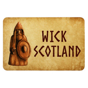 Ímã Guerreiro Viking de Wick Escócia