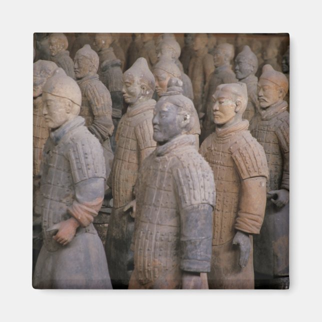 Imã Guerreiros Terra Cotta no Imperador Qin Shihuang (Frente)