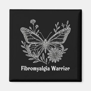 Imã Guerrerro da Fibromialgia Conscientização Borbolet