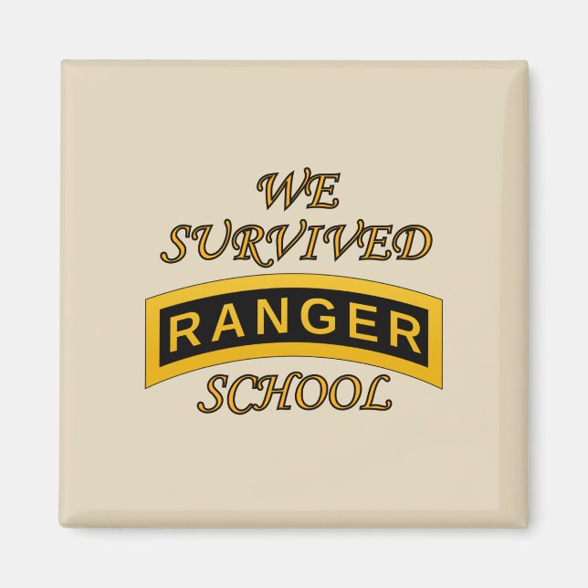 Imã Guia do Exército Ranger School - Sobrevivemos - Ma (Frente)