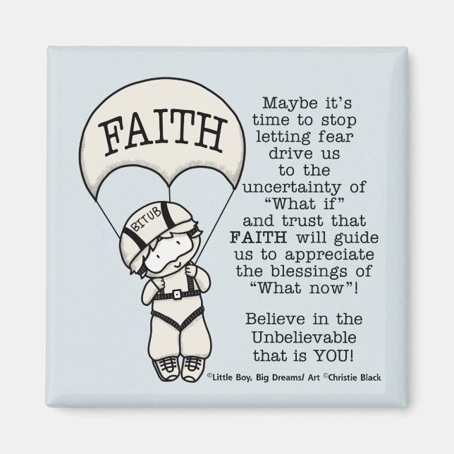 Imã Guia Faith Will (Frente)