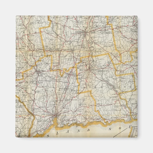 Imã Guia Mendenhall, Roteiro Connecticut (Frente)