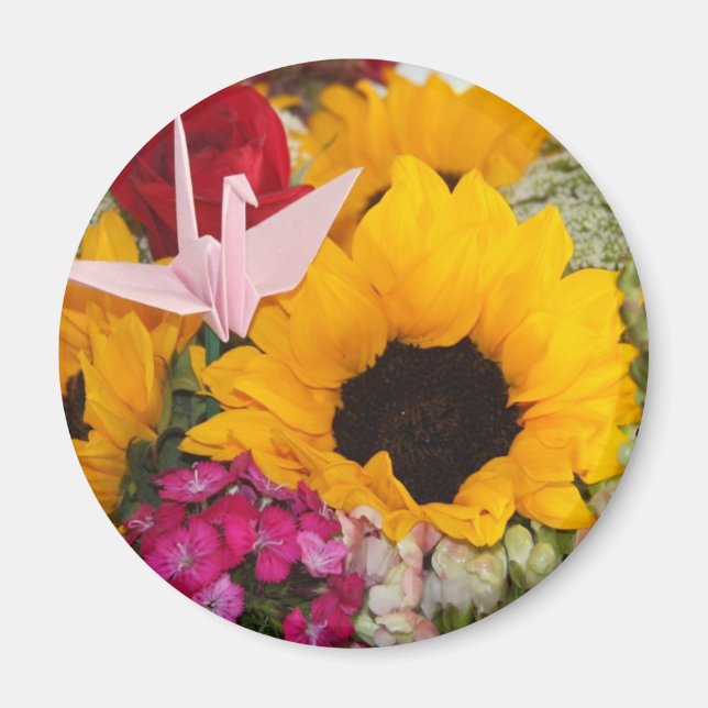 Imã guindaste origami (Frente)