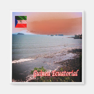 Imã GUINÉ EQUATORIAL zGQ005, Panorama, África, geladei
