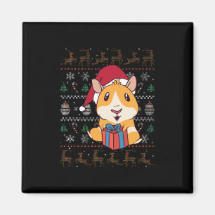 Imã Guiné Pig Christmas