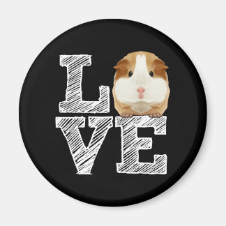 Imã Guiné Pig Love Rodent Wheel