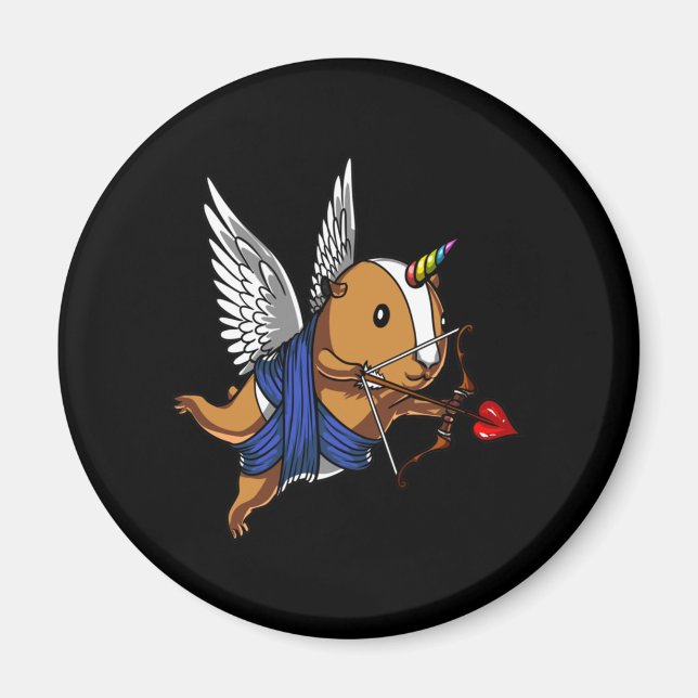Imã Guiné Pig Unicorn (Frente)