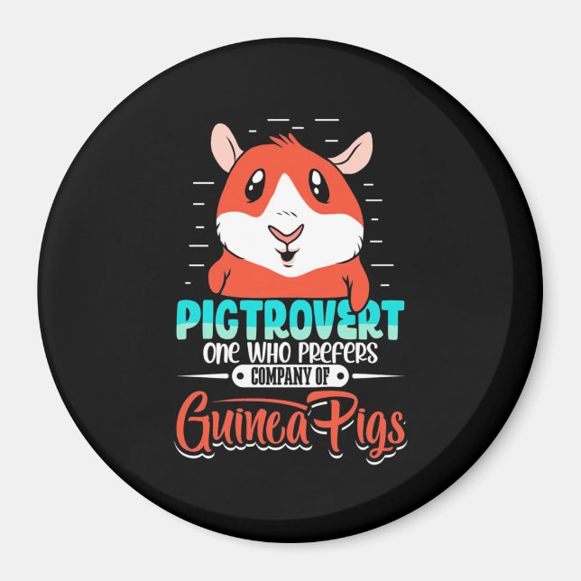 Imã Guiné Pigtrovertido Um Que Prefere (Frente)