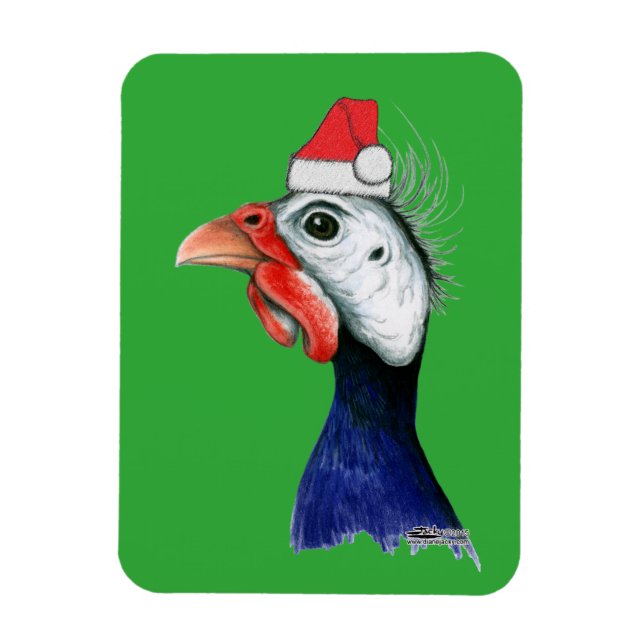 Ímã Guiné Santa Claus (Vertical)