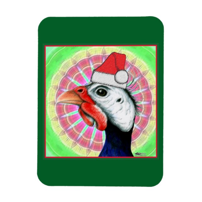 Ímã Guinea Christmas! (Vertical)