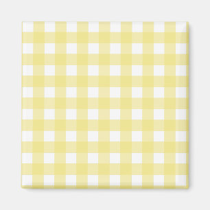 Imã Guingão amarelo pálido e branco