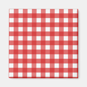 Imã Guingão vermelho e branco